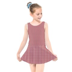 Pattern Star Backround Kids  Skater Dress Swimsuit