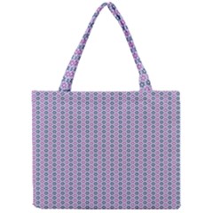 Pattern Star Flower Backround Mini Tote Bag