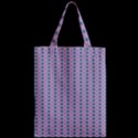 Pattern Star Flower Backround Zipper Classic Tote Bag View2