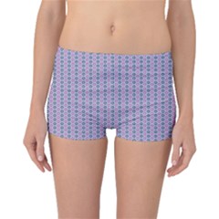 Pattern Star Flower Backround Boyleg Bikini Bottoms