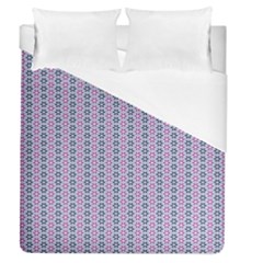 Pattern Star Flower Backround Duvet Cover (queen Size)