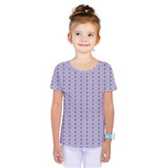 Pattern Star Flower Backround Kids  One Piece Tee