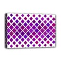 Pattern Square Purple Horizontal Deluxe Canvas 18  x 12  (Stretched) View1