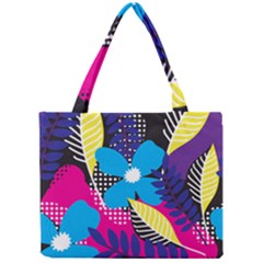 Pattern Leaf Polka Leaves Mini Tote Bag