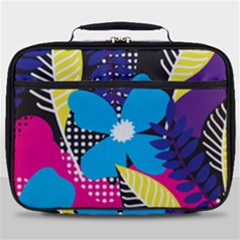 Pattern Leaf Polka Leaves Full Print Lunch Bag