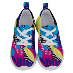 Pattern Leaf Polka Leaves Running Shoes