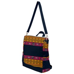 Pattern Ornaments Africa Safari Crossbody Backpack by HermanTelo