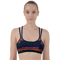 Pattern Ornaments Africa Safari Line Them Up Sports Bra by HermanTelo