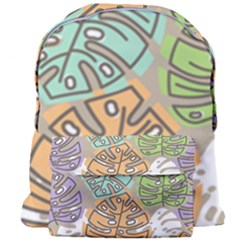 Pattern Leaves Banana Rainbow Giant Full Print Backpack