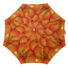 Pattern Texture Leaf Straight Umbrellas