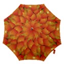 Pattern Texture Leaf Hook Handle Umbrellas (Small) View1