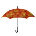 Pattern Texture Leaf Hook Handle Umbrellas (Small) View3