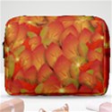 Pattern Texture Leaf Make Up Pouch (Large) View1