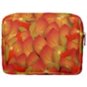 Pattern Texture Leaf Make Up Pouch (Large) View2