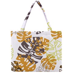 Pattern Leaves Mini Tote Bag