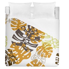 Pattern Leaves Duvet Cover (queen Size)