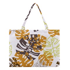 Pattern Leaves Medium Tote Bag