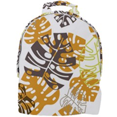 Pattern Leaves Mini Full Print Backpack