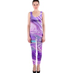 Pattern Texture Art Rainbow One Piece Catsuit