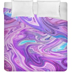 Pattern Texture Art Rainbow Duvet Cover Double Side (king Size)