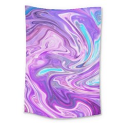 Pattern Texture Art Rainbow Large Tapestry