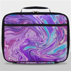 Pattern Texture Art Rainbow Full Print Lunch Bag