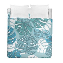 Pattern Leaves Banana Duvet Cover Double Side (full/ Double Size)