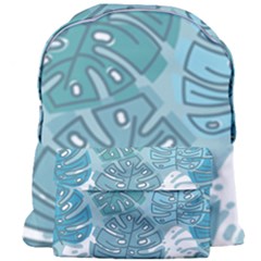 Pattern Leaves Banana Giant Full Print Backpack