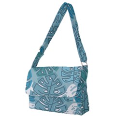 Pattern Leaves Banana Full Print Messenger Bag