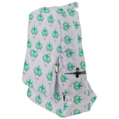 Plant Pattern Green Leaf Flora Travelers  Backpack