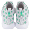 Plant Pattern Green Leaf Flora Men s Lightweight High Top Sneakers View4