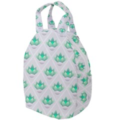 Plant Pattern Green Leaf Flora Travel Backpacks