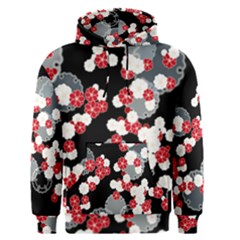 Plum Snow Ring Men s Pullover Hoodie