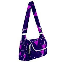 Purple Blue Geometric Pattern Multipack Bag