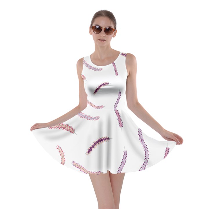 Plumelet Pen Ethnic Elegant Hippie Cute Skater Dress