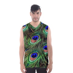 Peacock Feathers Plumage Iridescent Men s Sportswear