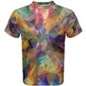 Polygon Wallpaper Men s Cotton Tee View1