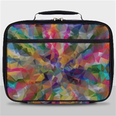 Polygon Wallpaper Full Print Lunch Bag