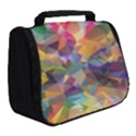 Polygon Wallpaper Full Print Travel Pouch (Small) View2