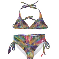 Polygon Wallpaper Kids  Classic Bikini Set