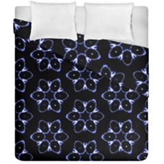 Purple Circle Wallpaper Duvet Cover Double Side (california King Size)