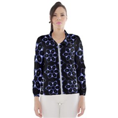 Purple Circle Wallpaper Women s Windbreaker by HermanTelo