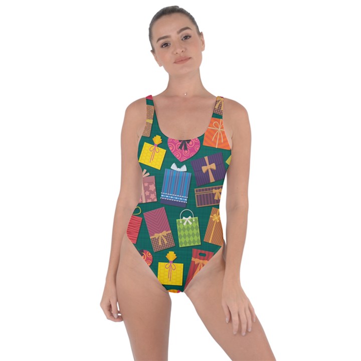 Presents Gifts Background Colorful Bring Sexy Back Swimsuit