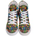 Presents Gifts Background Colorful Women s Hi-Top Skate Sneakers View1