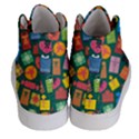 Presents Gifts Background Colorful Women s Hi-Top Skate Sneakers View4