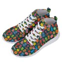 Presents Gifts Background Colorful Men s Lightweight High Top Sneakers View2