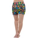 Presents Gifts Background Colorful Lightweight Velour Yoga Shorts View4