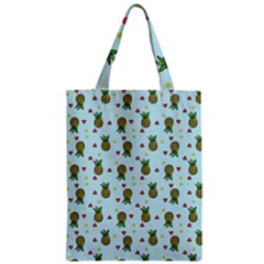 Pineapple Watermelon Fruit Lime Zipper Classic Tote Bag