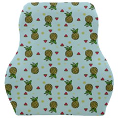 Pineapple Watermelon Fruit Lime Car Seat Velour Cushion  by HermanTelo