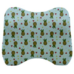 Pineapple Watermelon Fruit Lime Velour Head Support Cushion